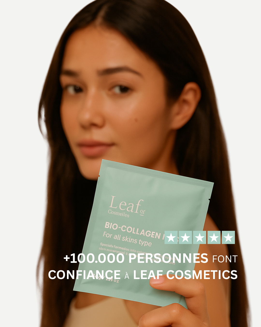 Masque Rides et Fermeté : Collagène Végétal, Acide Hyalu, Niacinamide