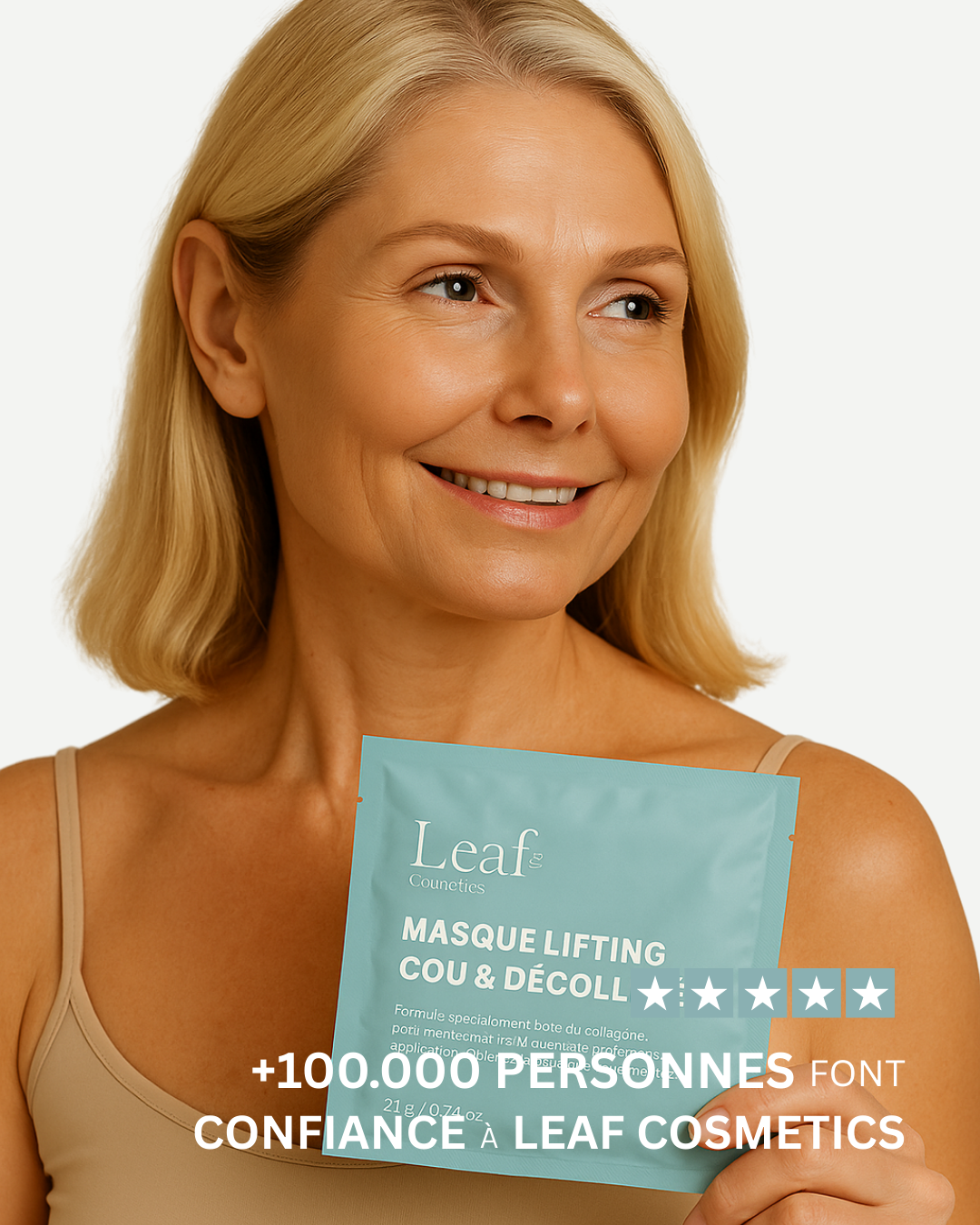 Précommande : Masque Lifting Cou & Décolleté