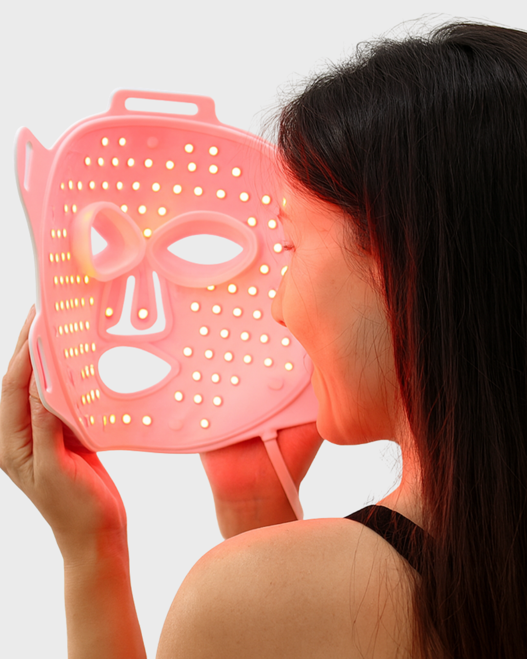 Masque à Lumière Rouge Anti-Âge Pro